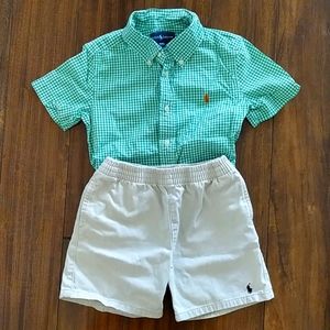 Polo Ralph Lauren 4t boys summer set